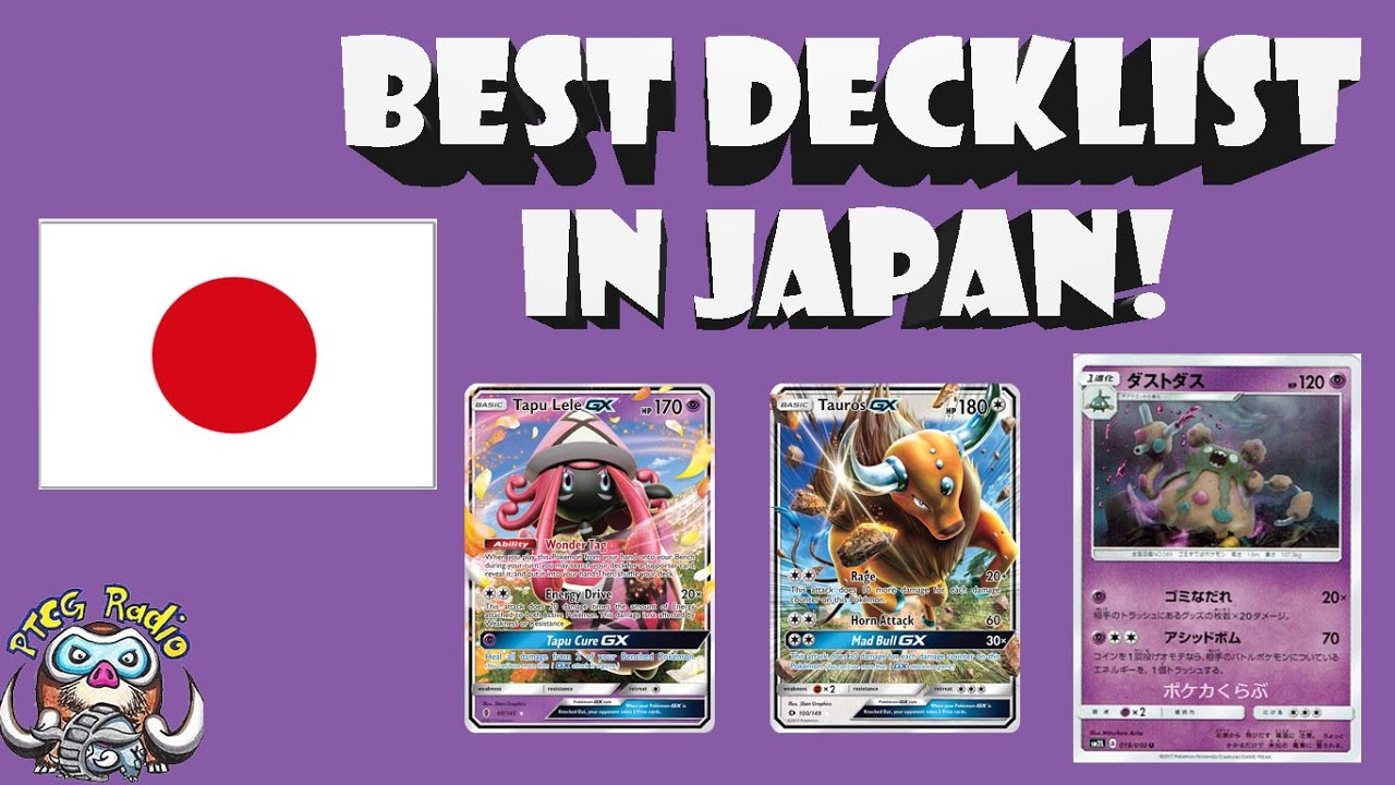The Best Pokémon Decklist in Japan (For Garbodor at least!)