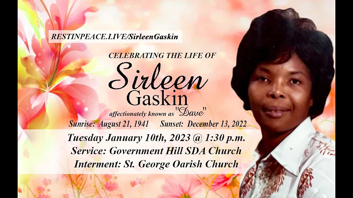 Live Stream for Sirleen Gaskin