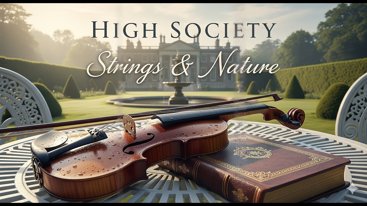Royal Estate Morning & Classical Strings | Can You Spot The Hidden Details In This Mansion?