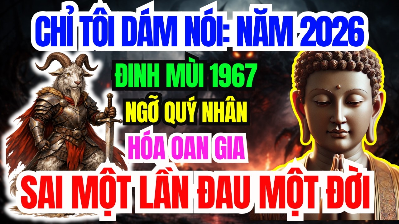 Chấn Động Năm 2026: Đinh Mùi 1967 Ngỡ Quý Nhân Hóa Oan Nghiệp Sai Một Bước Trả Giá Cả Đời