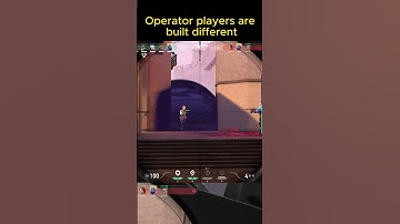 Operator players are built different #valorant #shorts