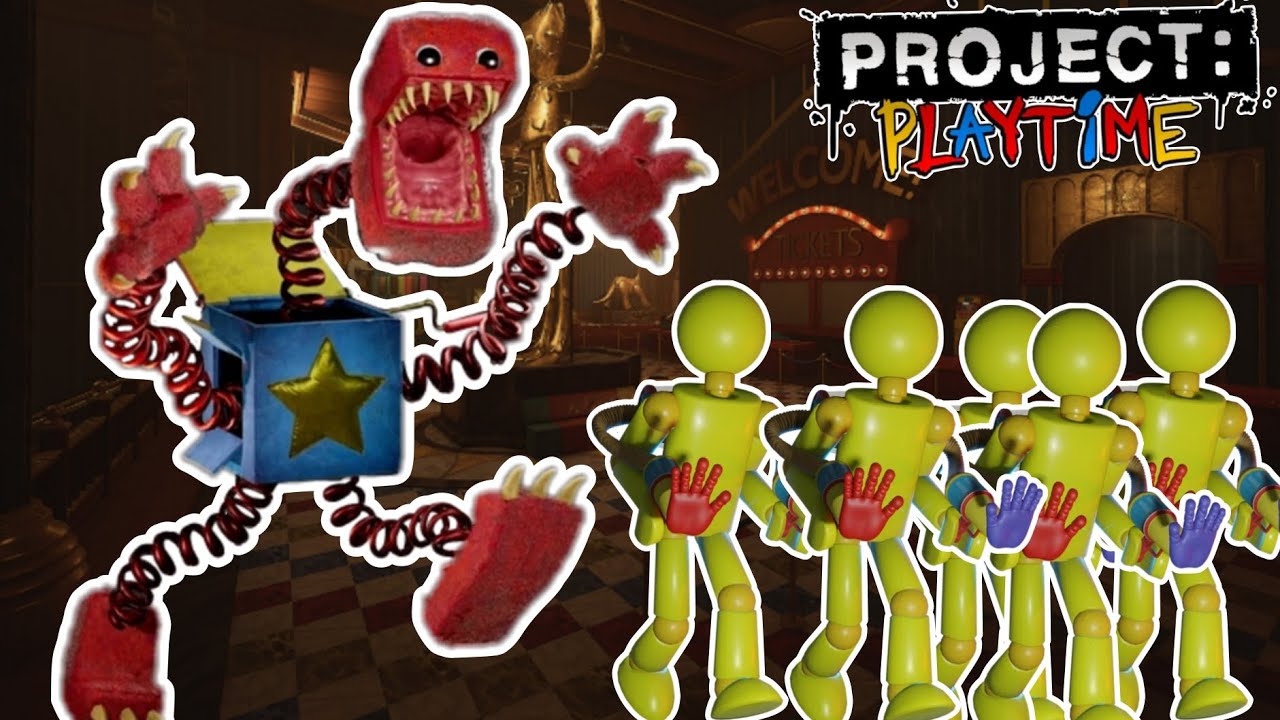 Project Playtime Mobile: Jogando Com Boxy Boo - YouTube