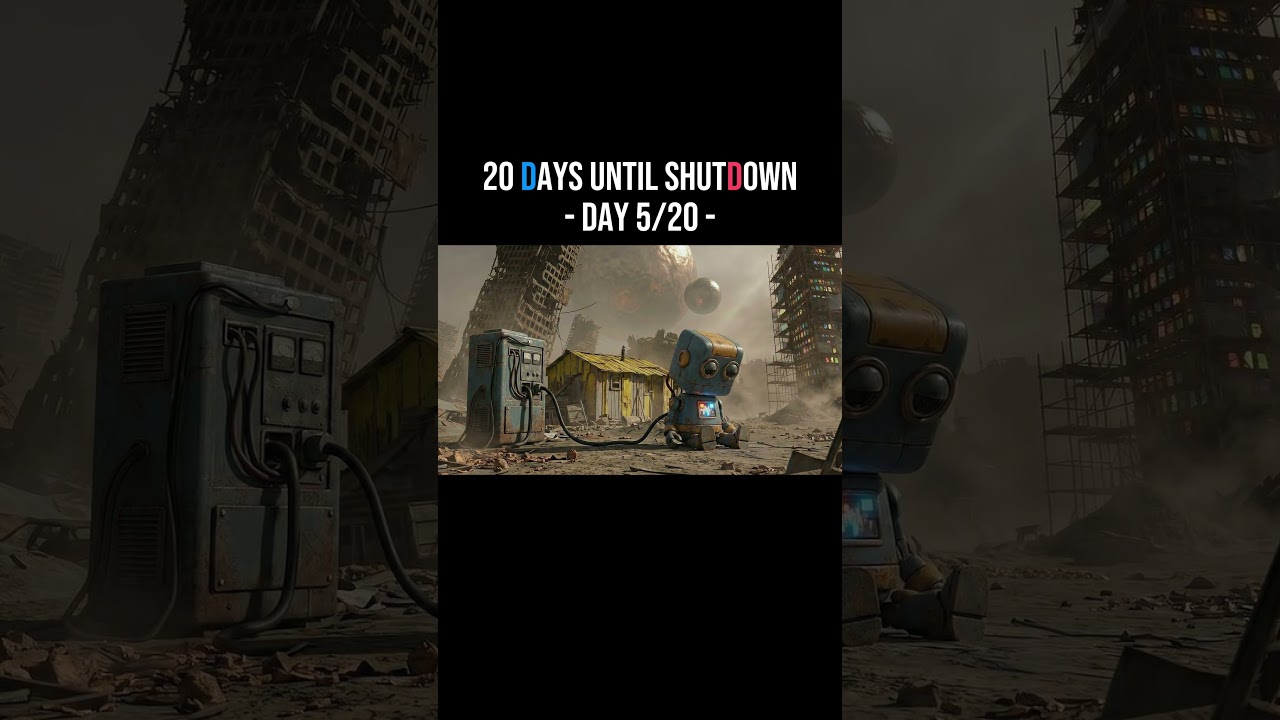 The Monthly Ritual | 20 Days Until Shutdown - Day 5/20 