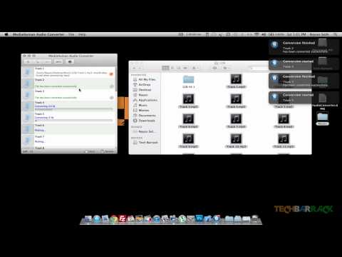Mac Tutorials [10] - Convert Any Audio File With Desired Bitrate & Sample Rate