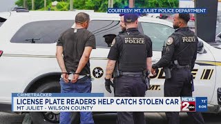 2 convicted felons arrested in stolen car in Mt. Juliet
