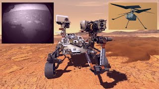 Fantastický úspěch NASA! Rover Perseverance, vybavený vlastním dronem, přistál 18.2.2021 na Marsu