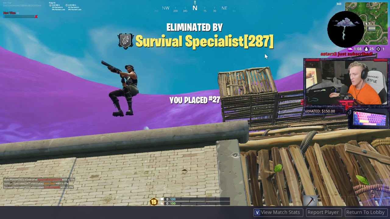 Tfue rage *throws mouse