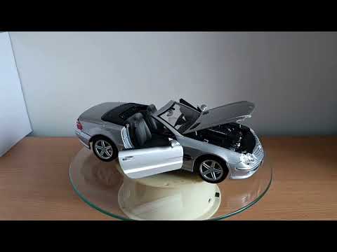 1/18 Mercedes Benz SL500 (R230) Cabriolet 2006 Welly 1/18 - YouTube
