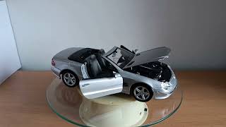 1/18 Mercedes Benz SL500 (R230) Cabriolet 2006 Welly 1/18 - YouTube