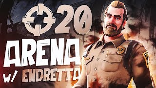 20 BOMB! Fortnite Duo Arena w/ Endretta