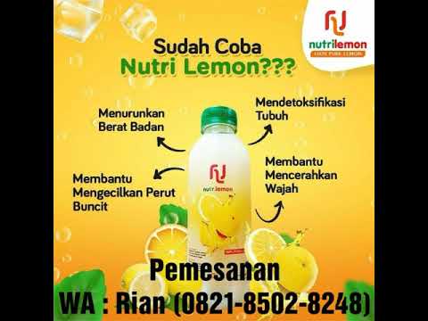 Khasiat Nutri Lemon Sahabat Minuman Diet Sehat Anda 