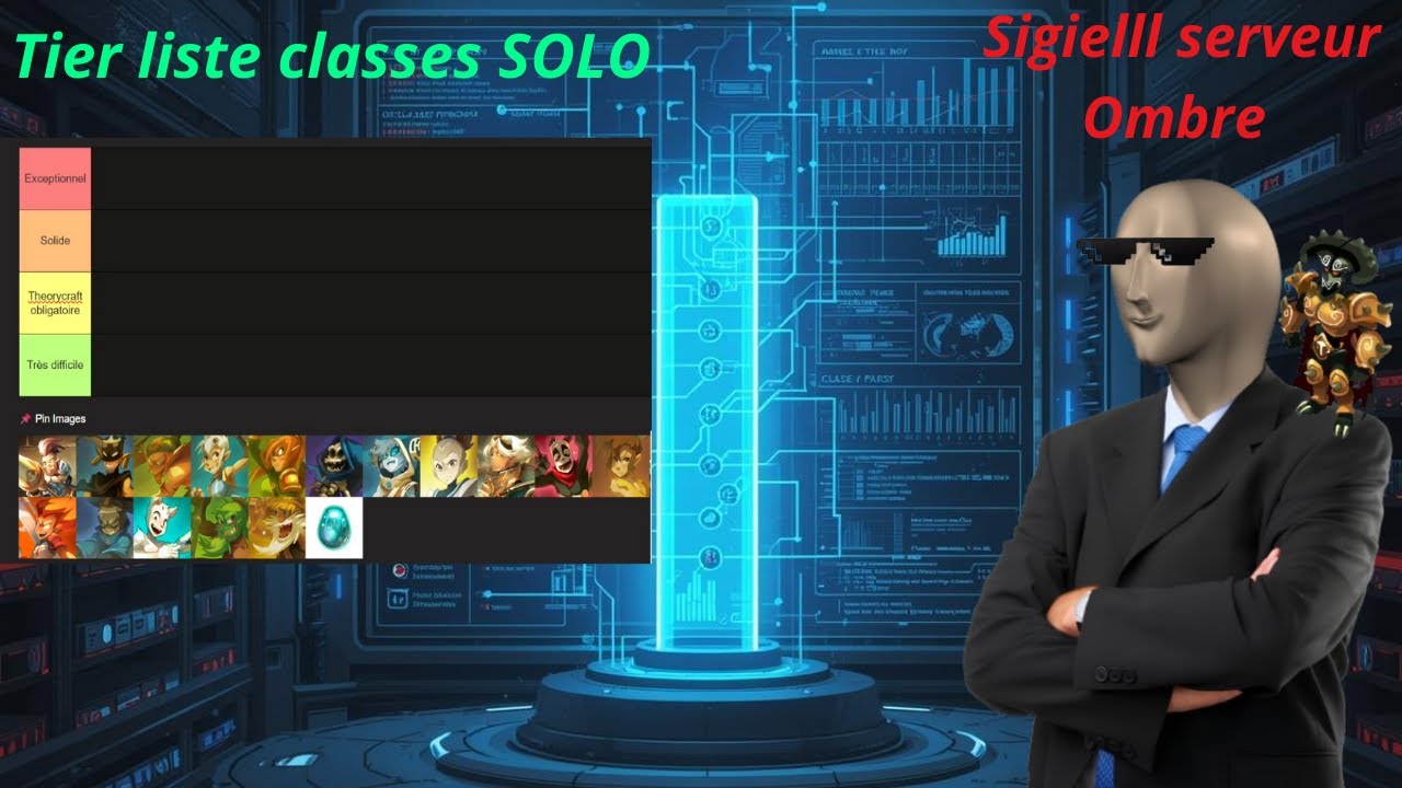 DOFUS OMBRE Tier liste SOLO pour les combats de quêtes !