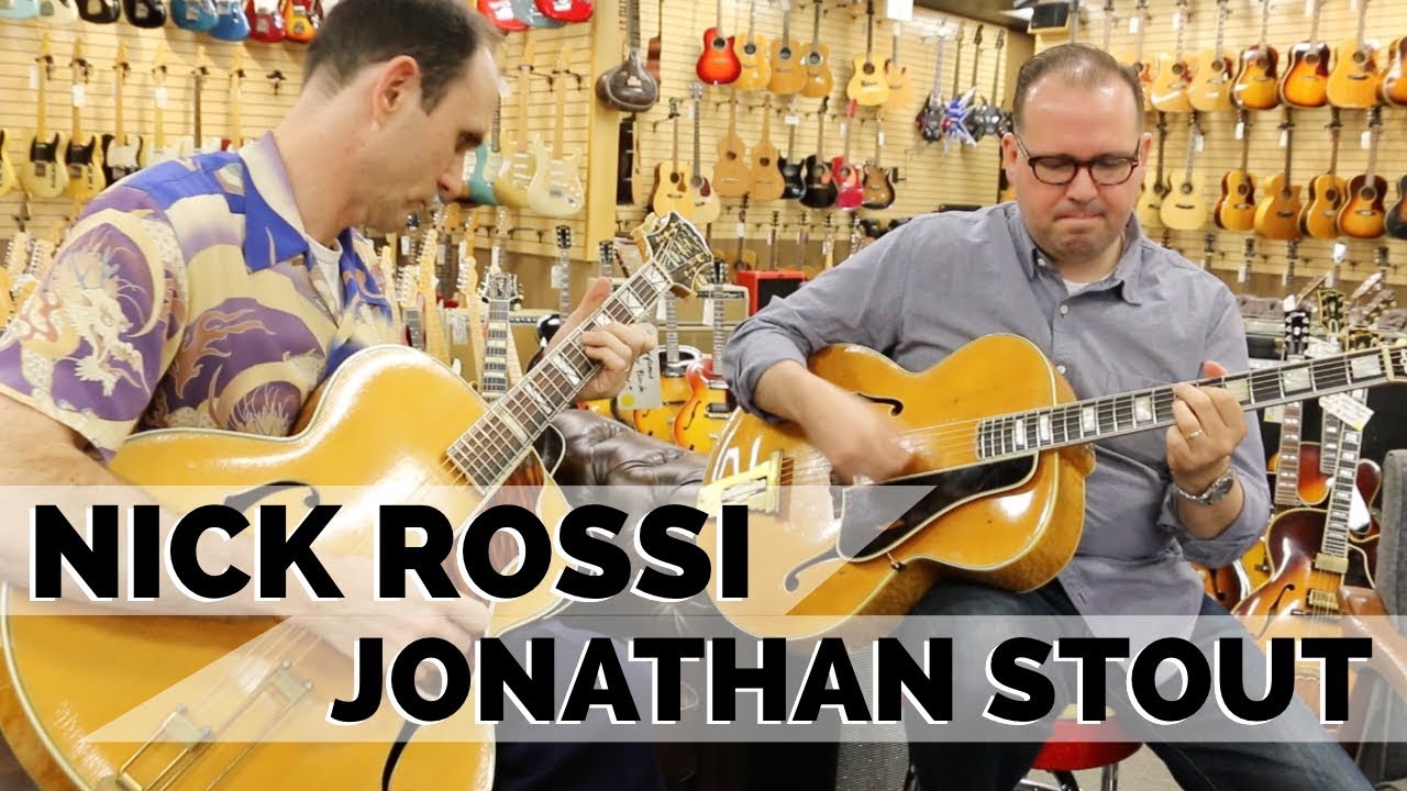 Джонатан Стаут и Ник Росси «Out Of Nowhere» 1941 Epiphone Emperor | Редкие гитары Нормана