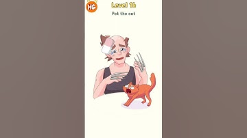 Eraser Puzzle Find & Delete level 16 Mobile GameAndroid ios, Max levels Gameplay Walkthrough#shorts​