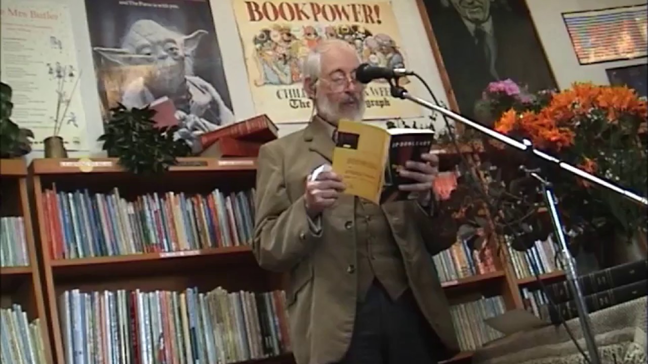 J P Donleavy reading the last paragraph from The Ginger Man.
