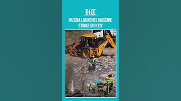 Russia Ukraine War: Putin Unleashes Deadliest Kyiv Missiles And Drone Attack | Zelensky #shorts
