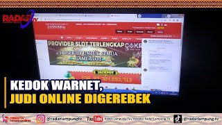 Kedok Warnet, Judi Online Digerebek