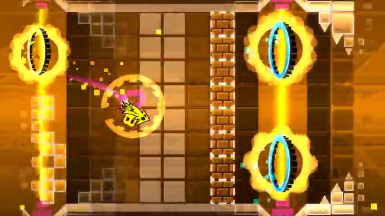 Geometry dash level 18 - Theory of Everything 2 100% 3 coins - YouTube
