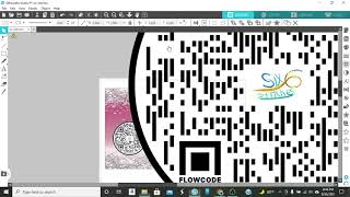 Creating a QR code payment plaque for sublimation