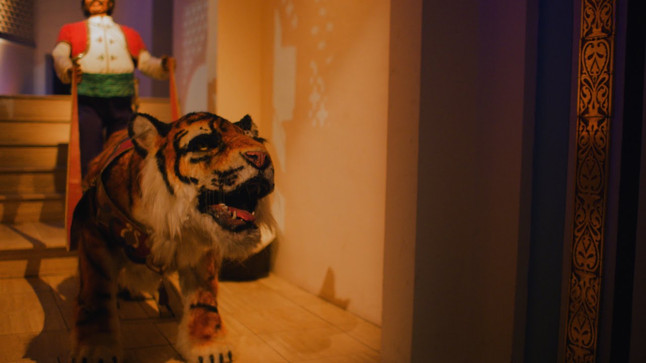 Behind the scenes bij de Efteling-grap met tijger in Fata Morgana - Efteling