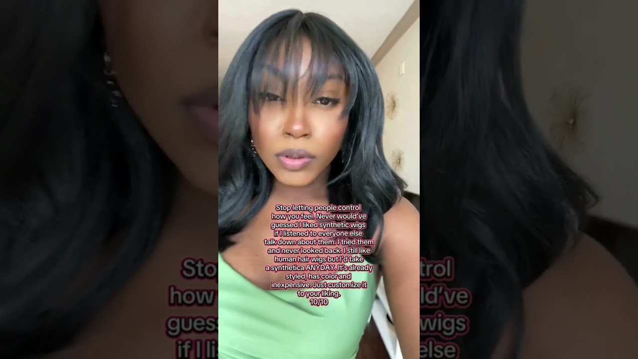 Synthetic Wigs are THE BEST | Customized Glenna Wig 