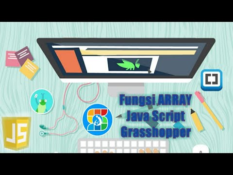 Membuat Java Script dengan Grasshopper Array
