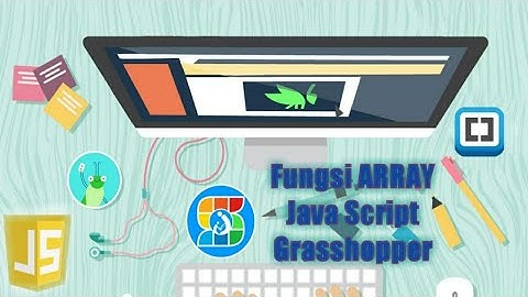 Membuat Java Script dengan Grasshopper Array