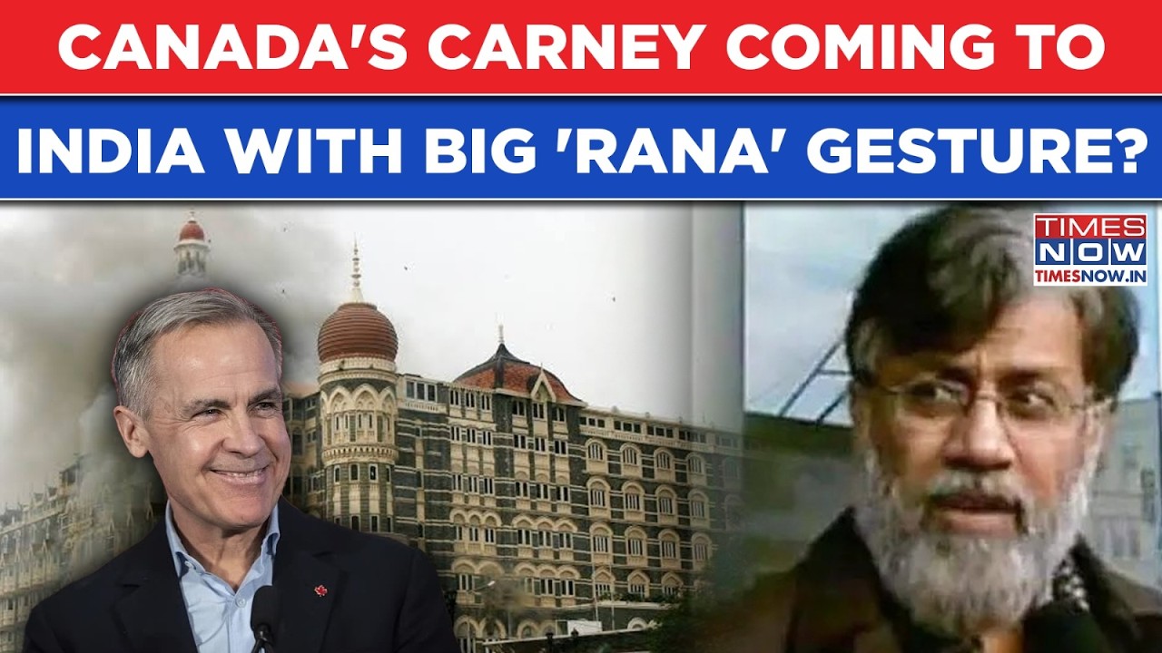 Carney's Pro India Gesture Before Meeting Modi? Extradited Rana To Now Lose Canada Citizenship?