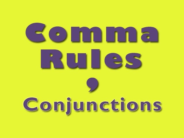 FANBOYS conjunctions and their commas - Worktalk