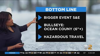 New York Weather: Snow For Some