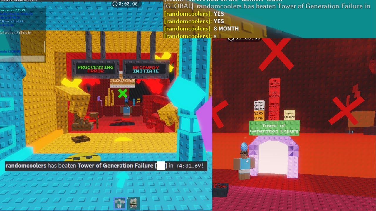 tower of generation failure BEATEN AFTER 8 MONTHS WHAT - YouTube
