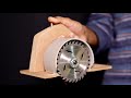 WOW! Amazing DIY Circular Saw From DC Motor