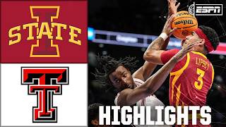 Iowa State Vs Texas Tech  Big 12 Tournament Quarterfinal Highlights  Espn College Basketball