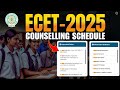 "📢AP ECET 2025 Counselling Dates📅 Released! Important Deadlines Inside – Don’t Miss Out! 🚨"