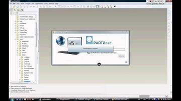3D CAD model export in to ProE using PART2cad technology