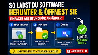 Software herunterladen & installieren – Einfache Anleitung für Anfänger