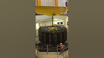 Hydro-electric power plant (rotor lift down 2020)