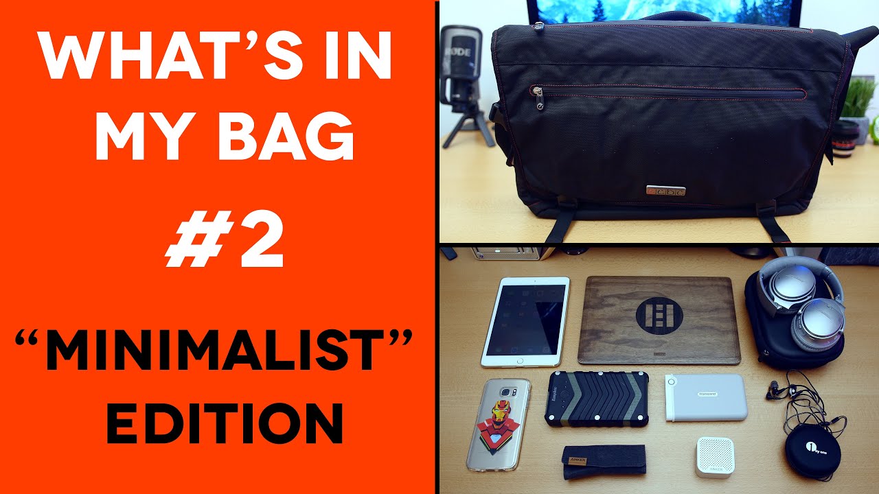 What's In My Tech Bag 2 (ECBC Trident Messenger "Minimalist Edition