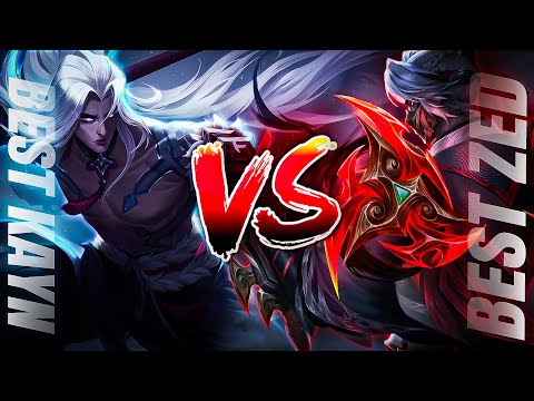 When Best Kayn EUW Meets Best Zed EUW Dark Aura