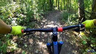 THE SECRET BACK WOODS SINGLE TRACK -|- Buck Hill Bike Park Bloomington MN