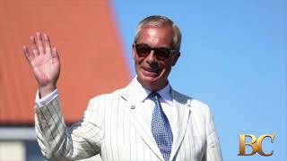 Count Binface wins hearts in bid to defeat Nigel Farage in U K election