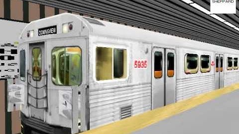 OpenBVE: H6 (YUS Line) departing Sheppard-Yonge