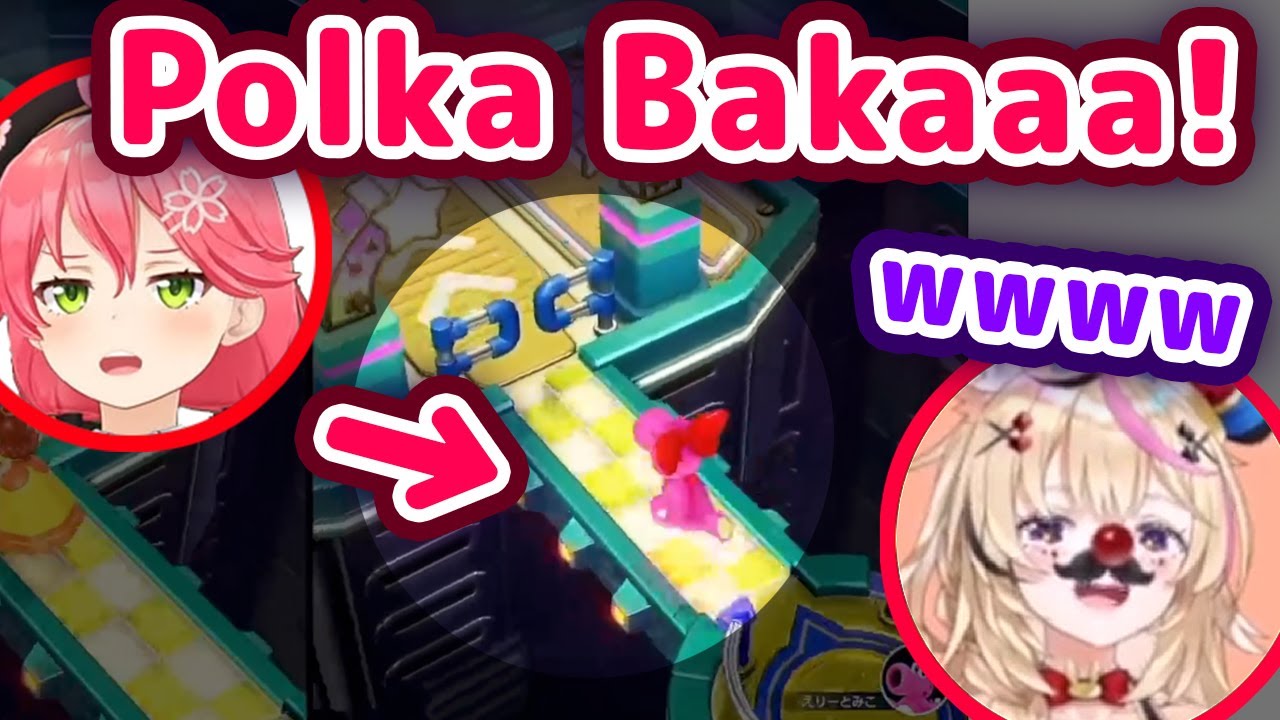 Miko Rages After Getting Trolled By Polka 【ENG Sub/Hololive】