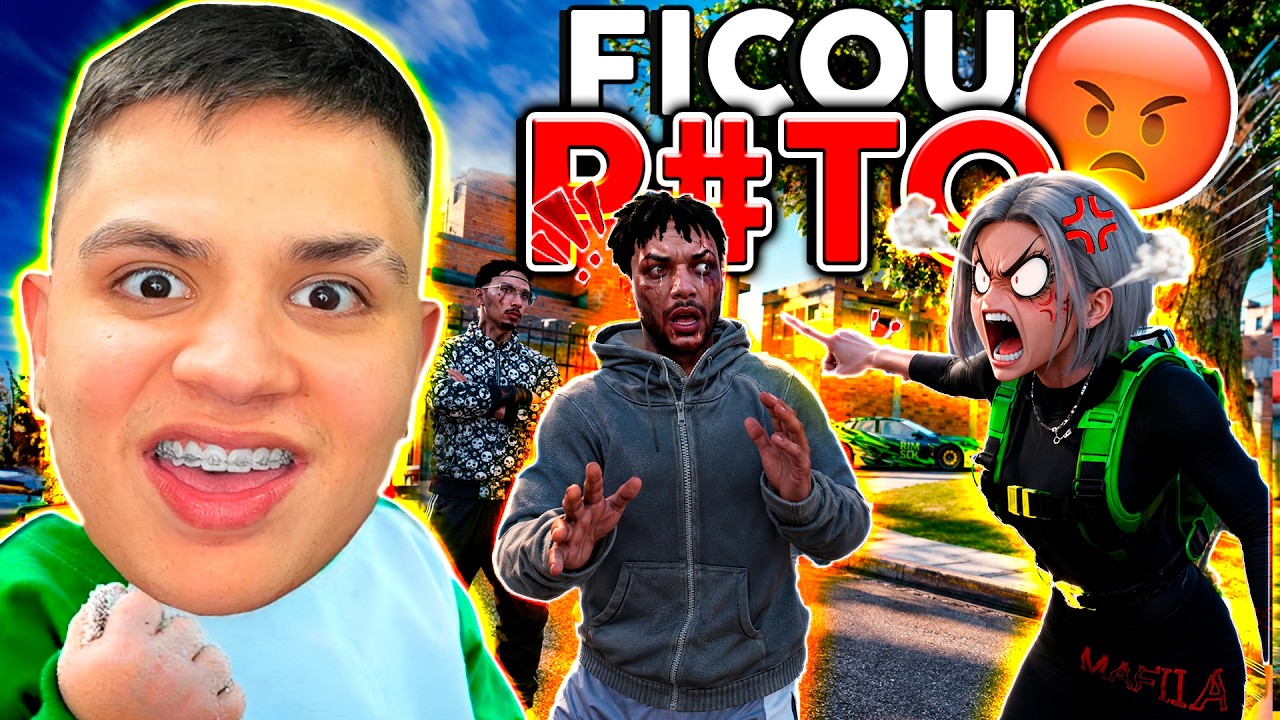 FINGI SER CRIANÇA IRRITANTE no GTA RP 😱 (Paulinho o LOKO)