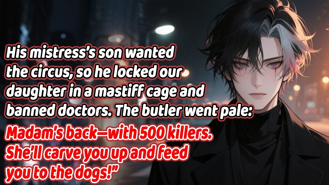For mistress’s son, he locked our girl with mastiffs. Butler paled: “Madam’s back—with 500 killers.”