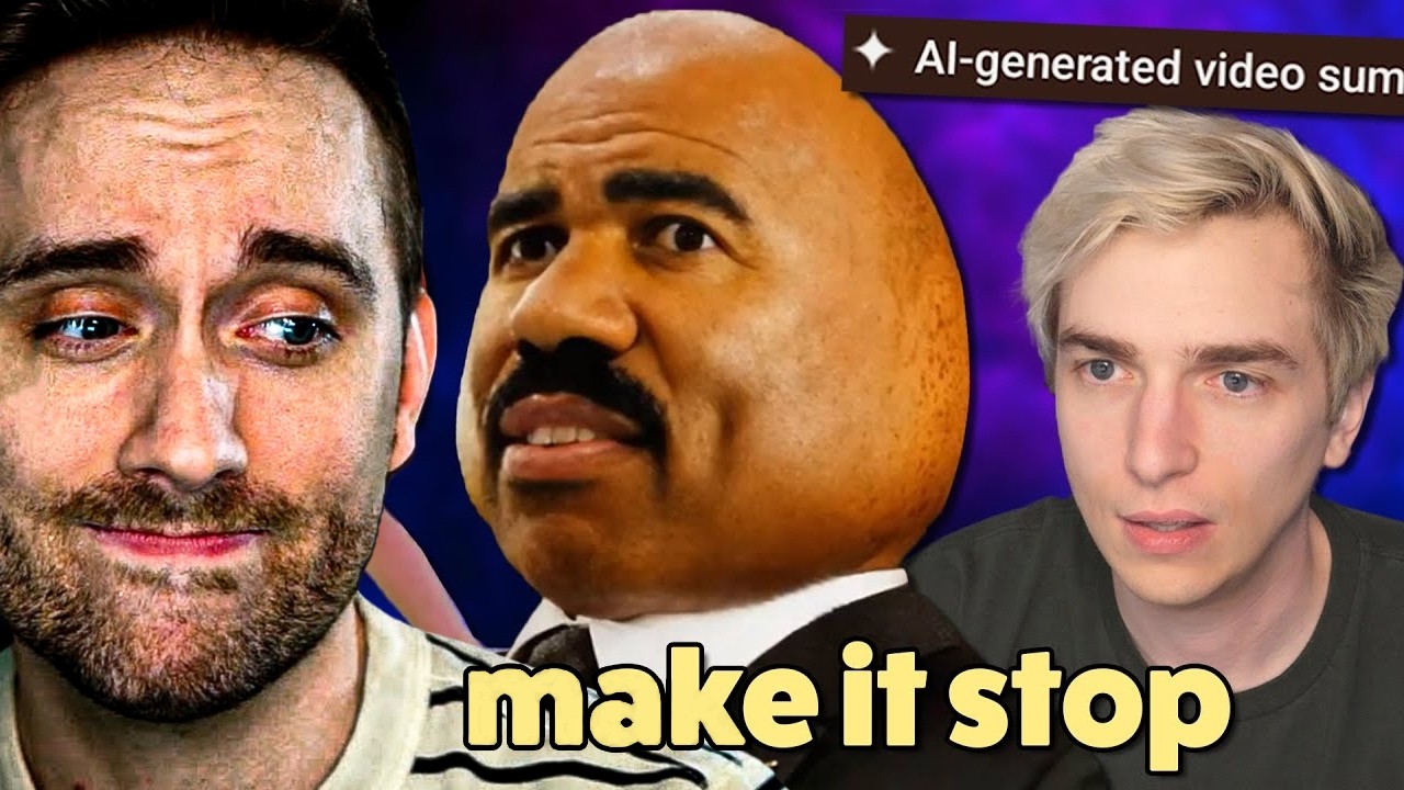 Atrioc Reacts на YouTube одержима искусственным интеллектом