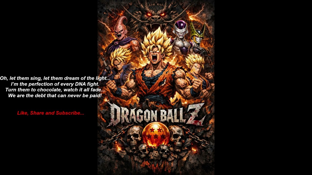 Dragon Ball Z–inspired rock metal gym anthem