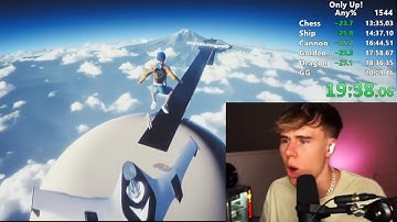 Blau Reacts to the Sub 20 Minute Only Up Speedrun