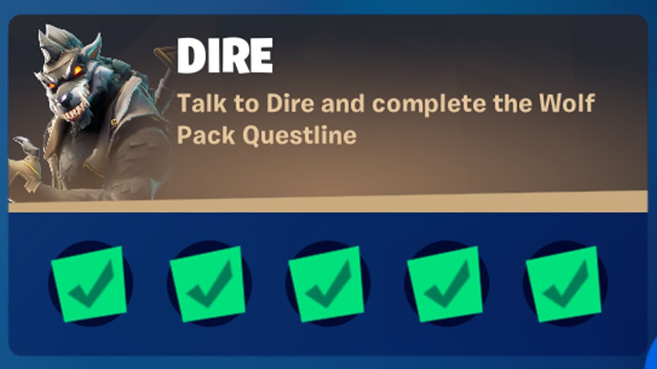 How to Complete All Dire Character Punchcard Challenges in Fortnite Chapter 2 Season 8! (FULL GUIDE)