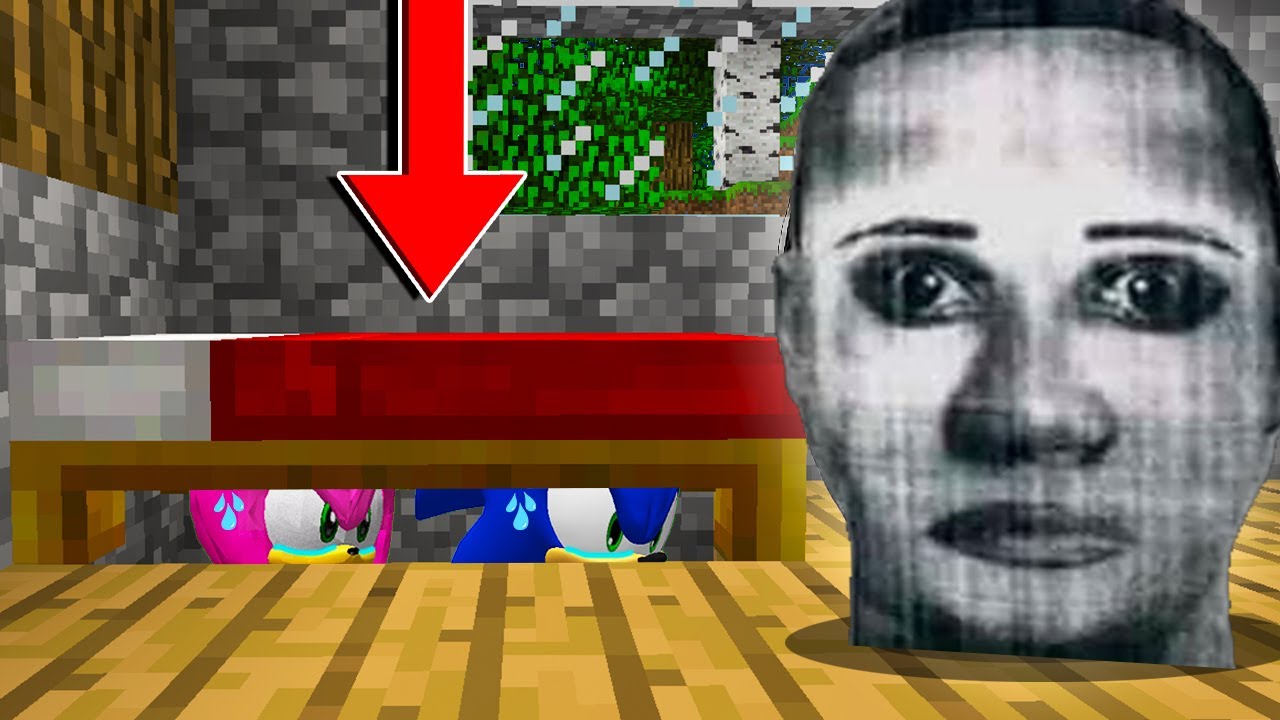 How to HIDE from AMBUSH ROBLOX DOORS at 300 AM SONIC in MINECRAFT vs